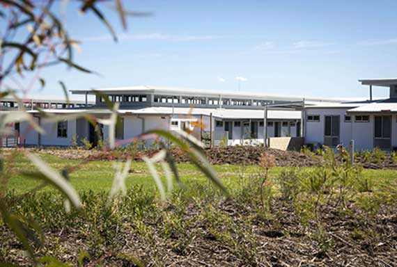 view from park cross to Canberra-Park accommodation