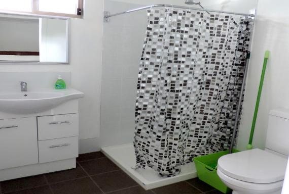 bathroom in cabin