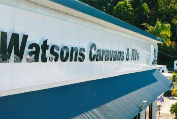 Watsons Coffs sign on store