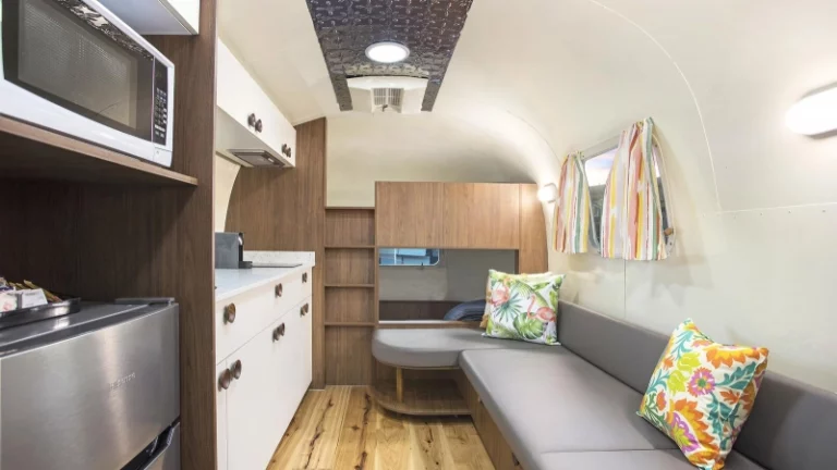 inside an airstream