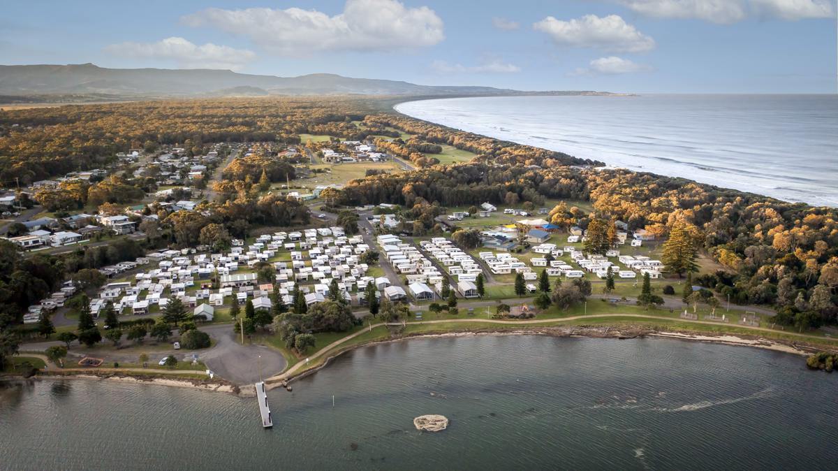 Holiday Haven Shoalhaven Heads From The Air