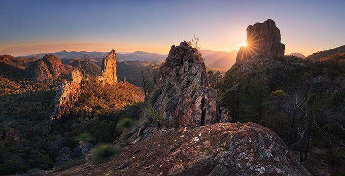 Breadknife and Grand High Tops Walk, Warrumbungle