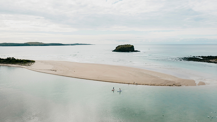 Stand Up Paddle Boarding Shellharbour, Minnamurra River
