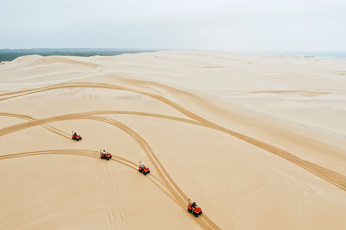 Stockton Sand Dunes, Port Stephens. Image Credit: Destination NSW