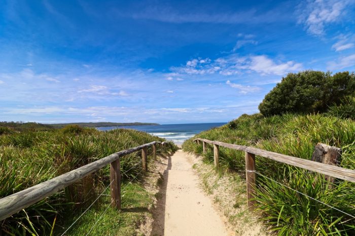 Cave,Beach,In,Jervis,Bay,National,Park,,Nsw,,Australia