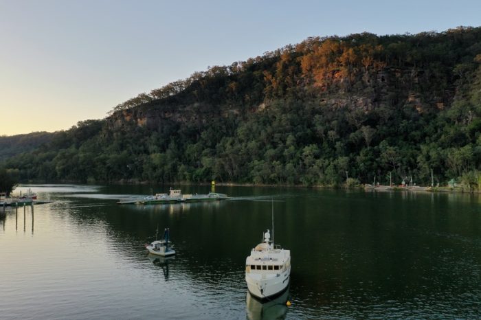 Wisemans,Ferry,,Nsw,Australia,On,Sunset