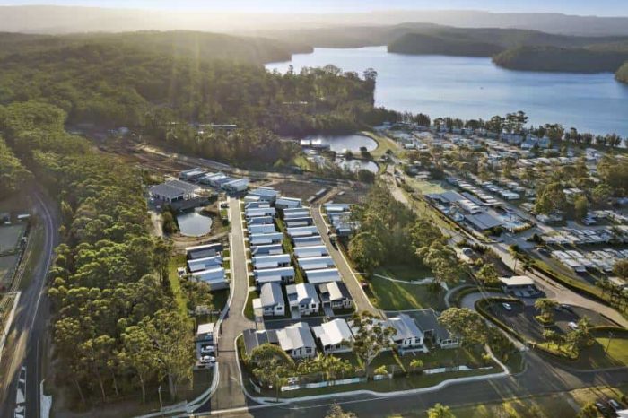 Lake Conjola aerial