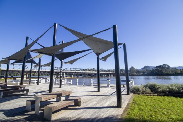 Shoalhaven river Bridge and playground